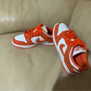 Nike Orange and White Sneakers “Syracuse”